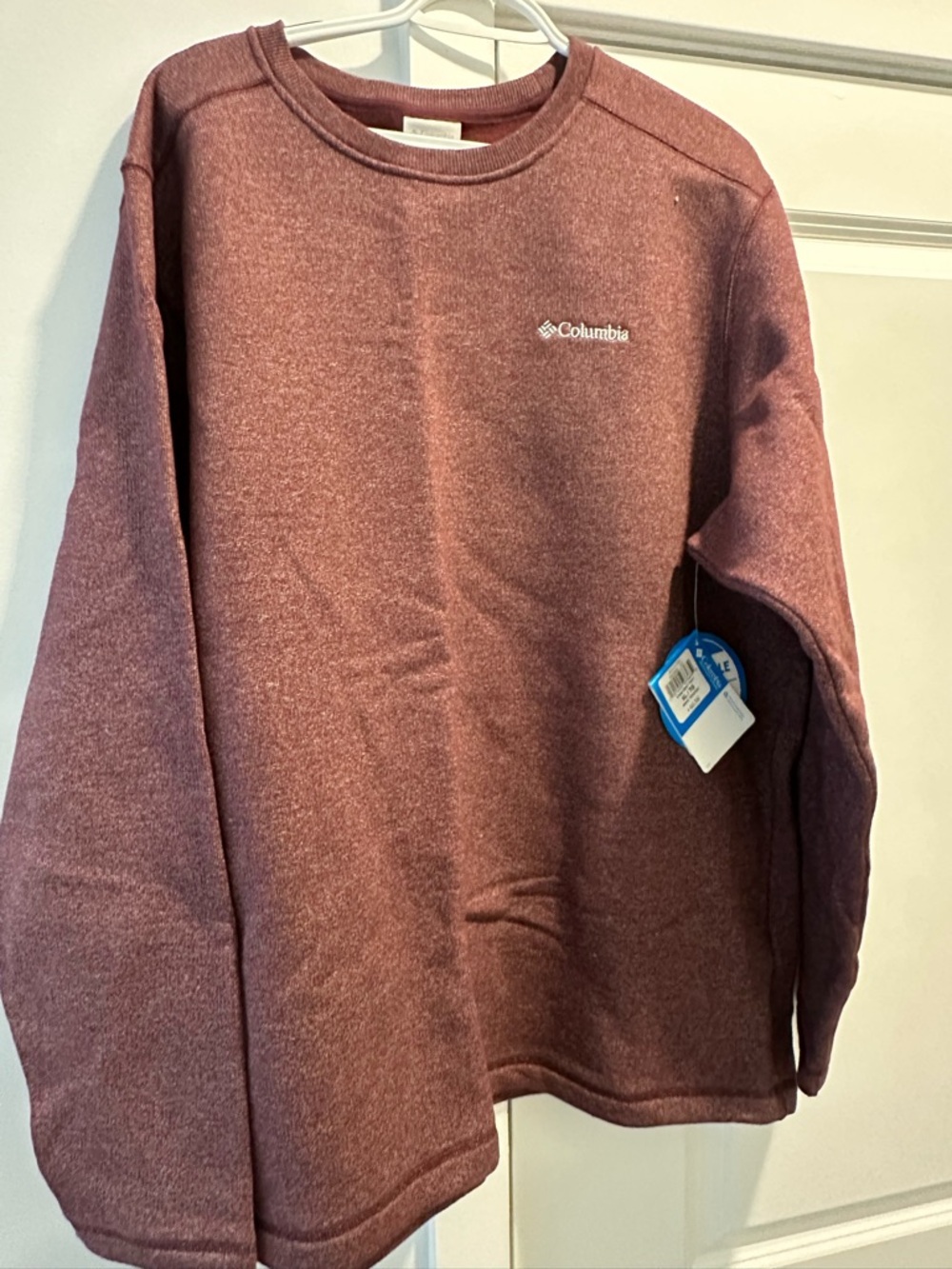 Columbia Men's Crewneck Sweater - Maroon XL NWT